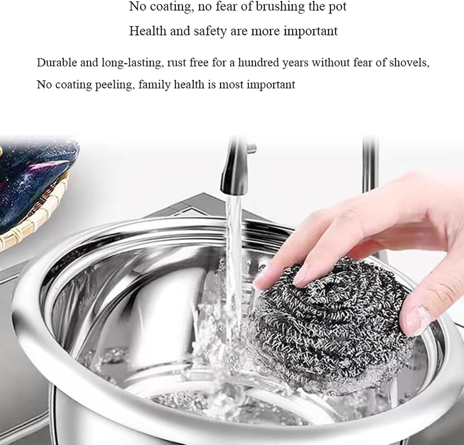 Electric cooker Rice Cooker Home Intelligent Insulation Multi-function 304 Stainless Steel Inner Pot Spoon Steamer And Measuring Cup Dormitory Small Appliances(2L)