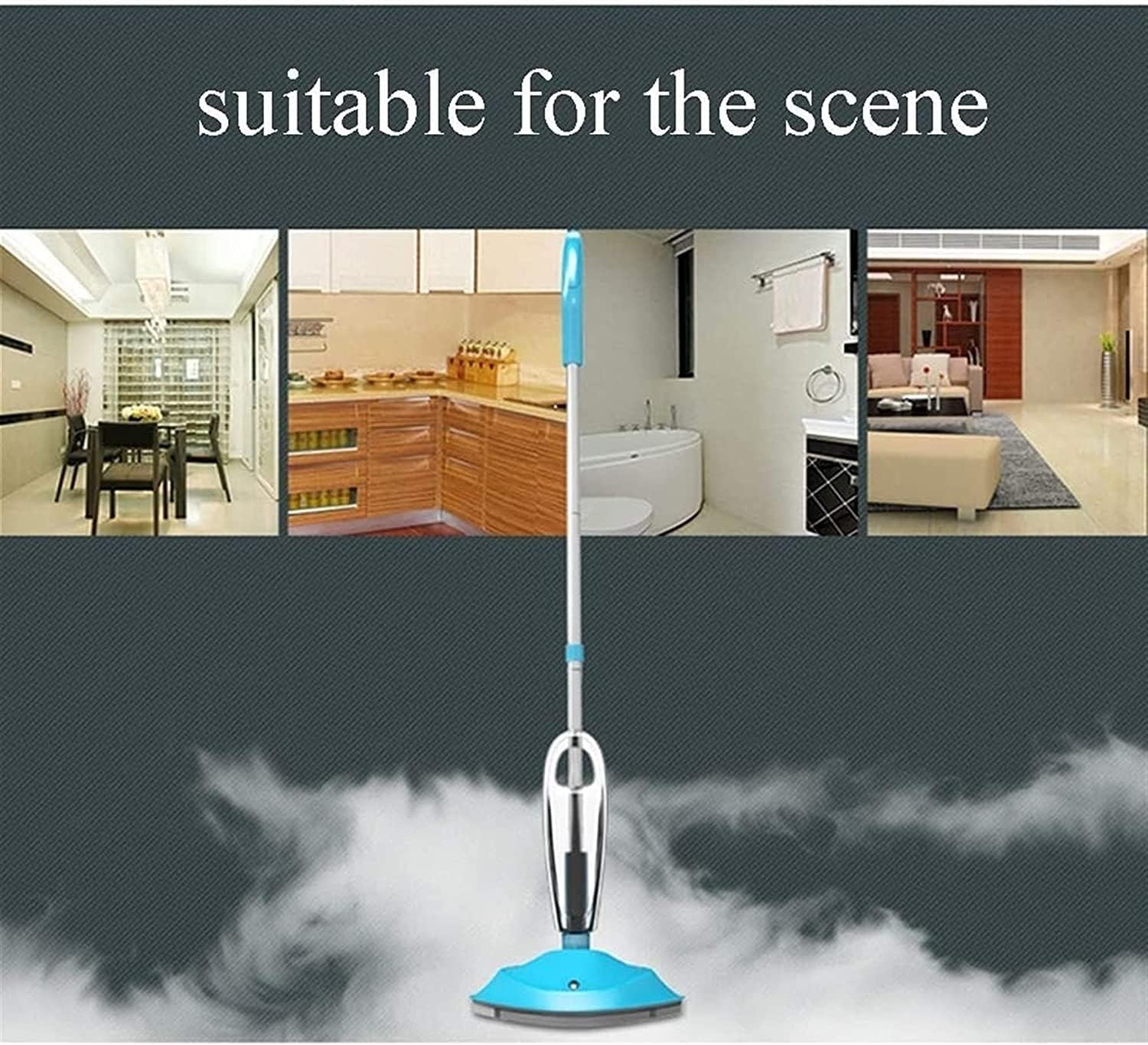 Handheld Steam Cleaner, Steam Mops for Floor Cleaning, Floor Steamer, Steam Mop for Hardwood Floors, Floor Steamers for All Floors, Steam Mop for Tile Floors, 13Ft Long Power Cord