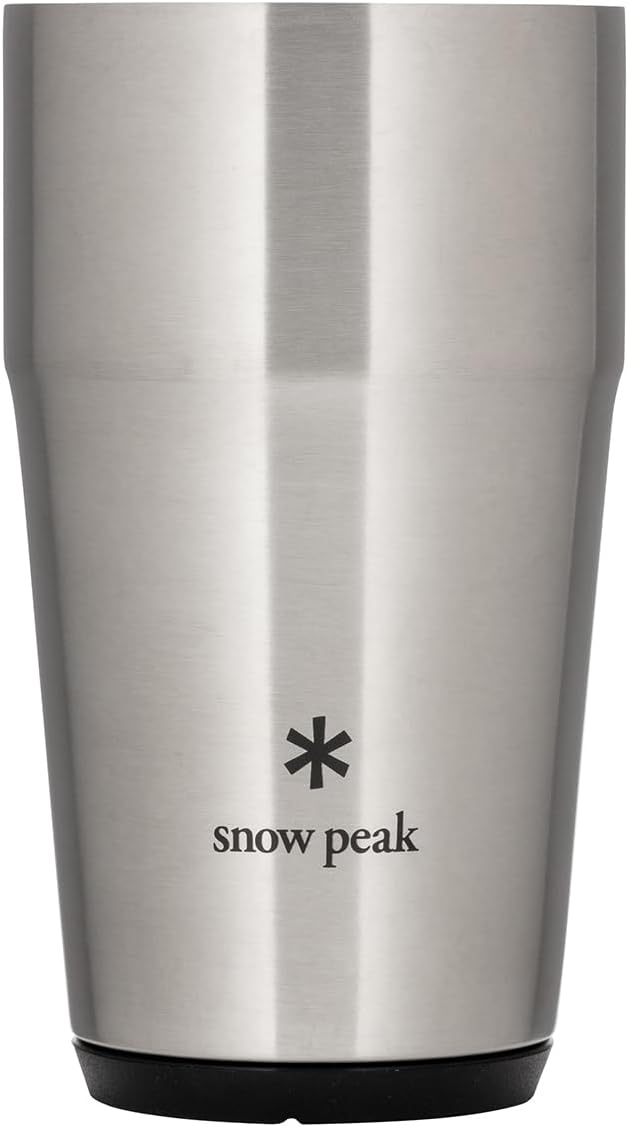 Snow Peak Shimo Tumbler 470 Silver One Size