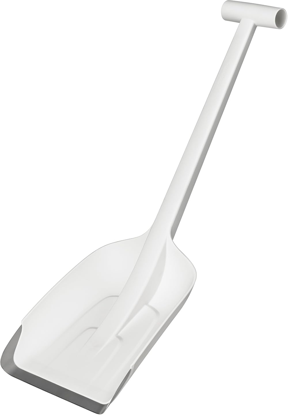 Fiskars Car Snow Shovel, Length: 63 cm, Fibreglass-Reinforced Plastic with Aluminium Edge, White, SnowXpert, 1019347