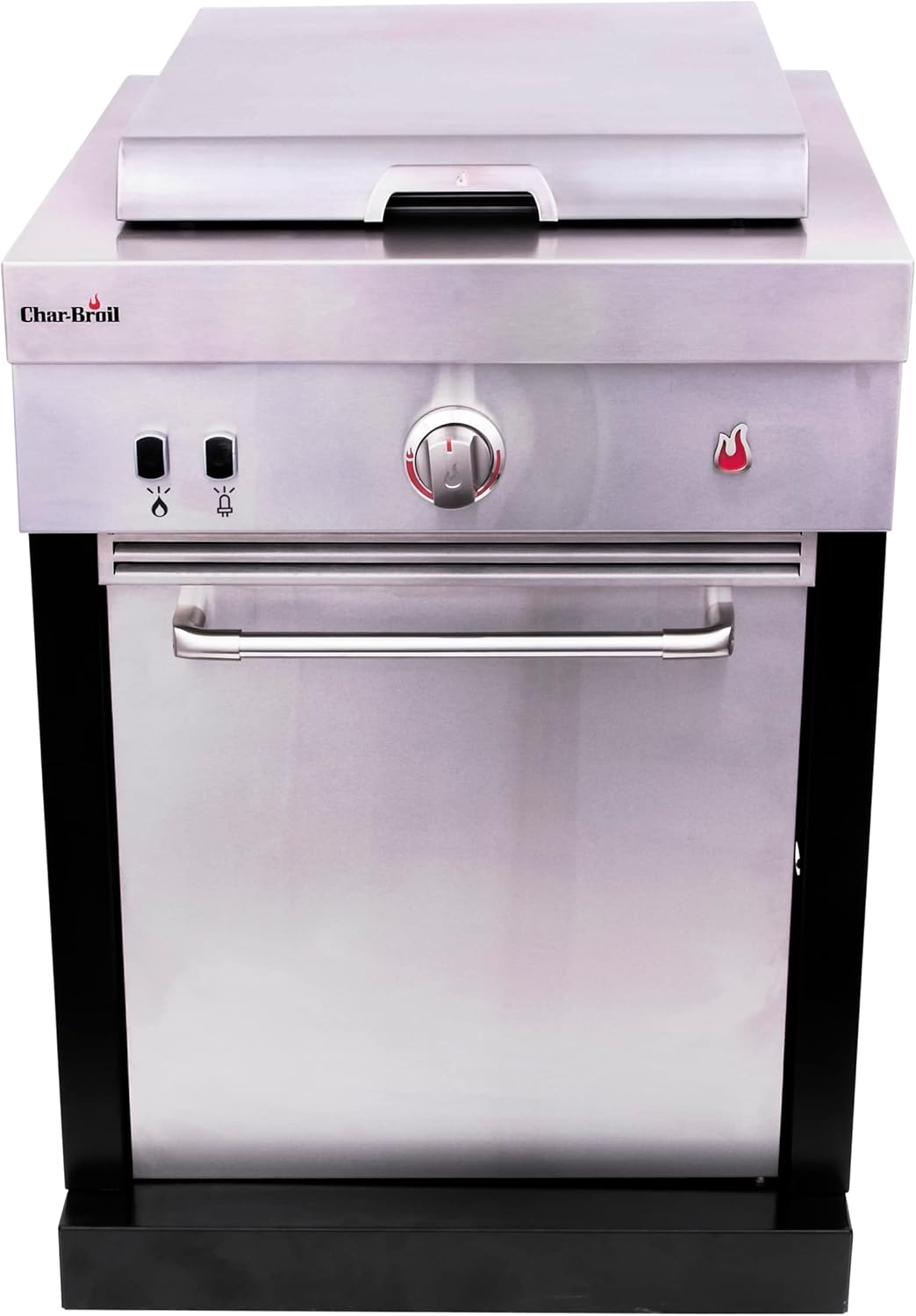 Char-Broil Medallion Series Modular Outdoor Kitchen Convective 1-Burner Propane Gas Stainless Steel Griddle - 463246318