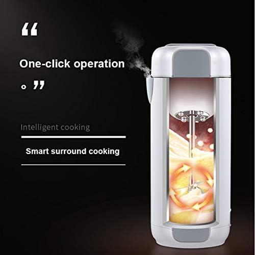 Mini Automatic Soymilk Maker Machine Multi-Function Electric Juicer Blender Kitchen Stainless Steel Cooking Cup Filter-Free(D)