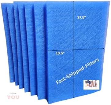 Fast-Shipped-Filters 7 Pack Compatible with Dynamic Air Cleaner 20x30 Replacement Filter Pads Refills