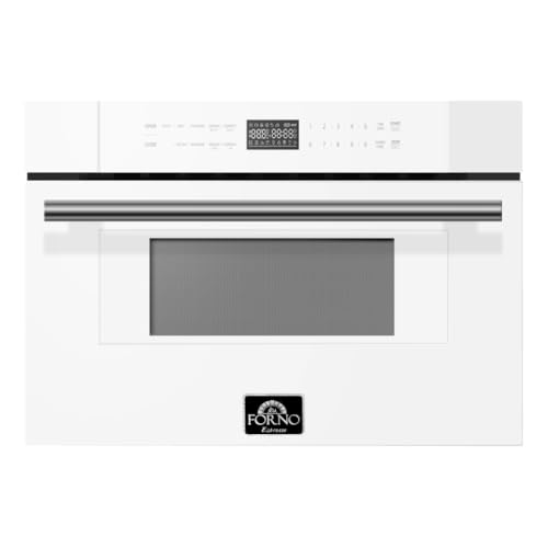 FORNO Capoliveri Espresso White 30 Inch 1000 Watts Microwave Drawer 1.2 cu.ft.