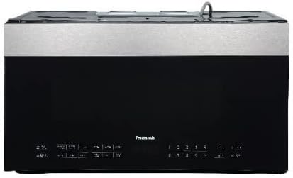 Panasonic NN-SU158S 1.9 Cu. Ft. Over-the-Range Microwave Oven with Static Touch Control and Smoky Glass