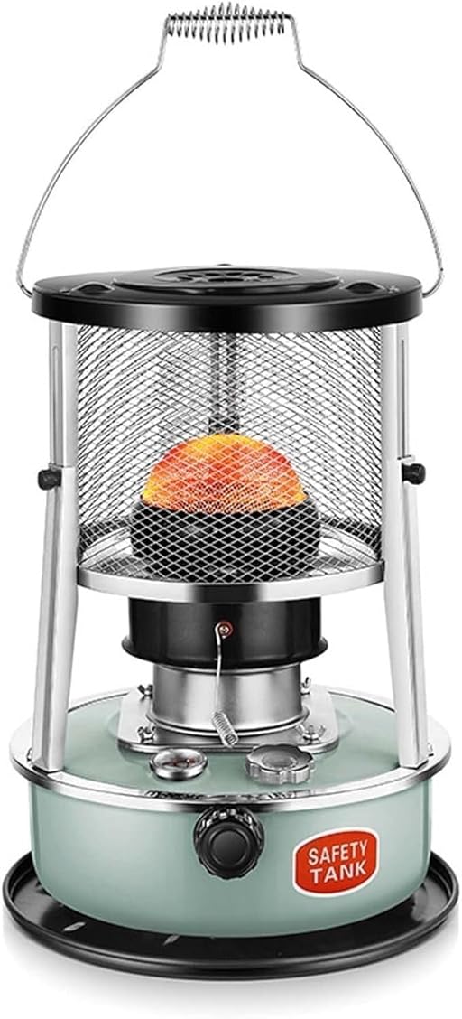 Kerosene Heater For Indoor Use Tent Stove Emergency Heater Convection Radiant Glass Burner Outdoor Hunting Heating Cooking