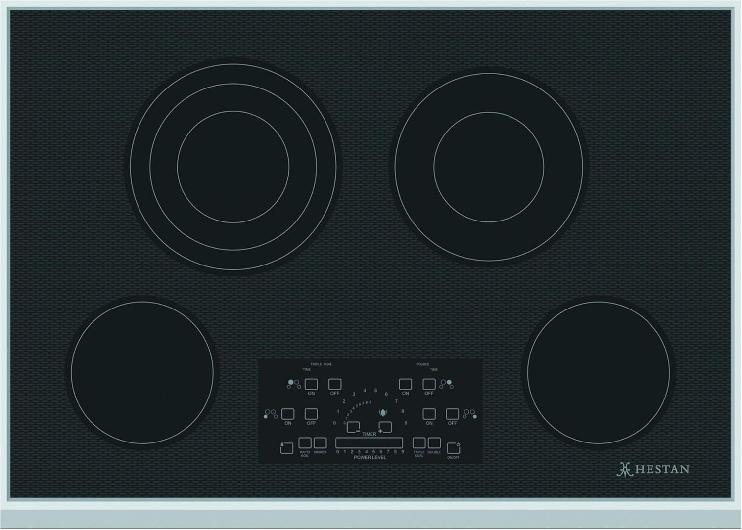 Hestan KEC30-BK 30 Inch Wide 4 Burner Electric Cooktop, 30