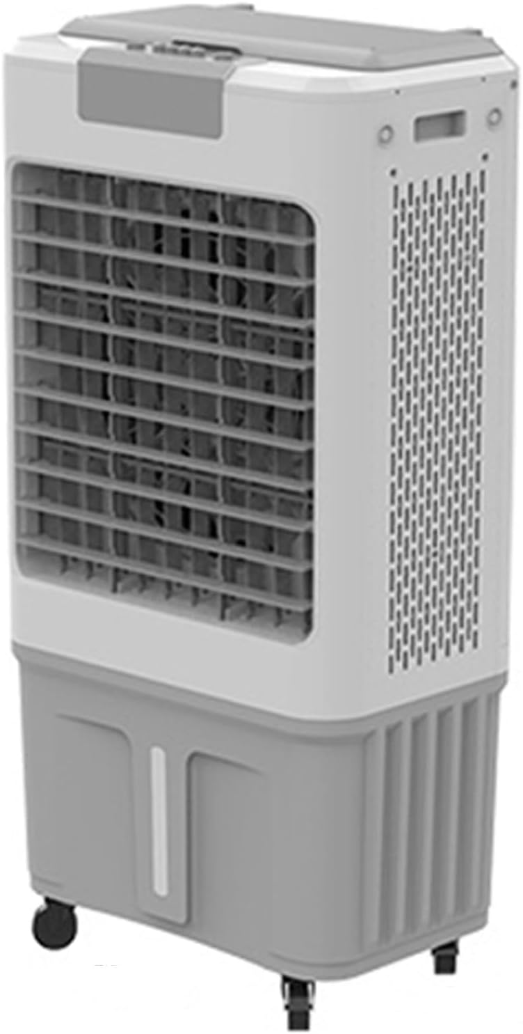 Windowless Air Conditioner, Portable Swamp Cooler with Water Tank and Ice Packs, 3 Speeds Evaporative Air Cooler for Room Office