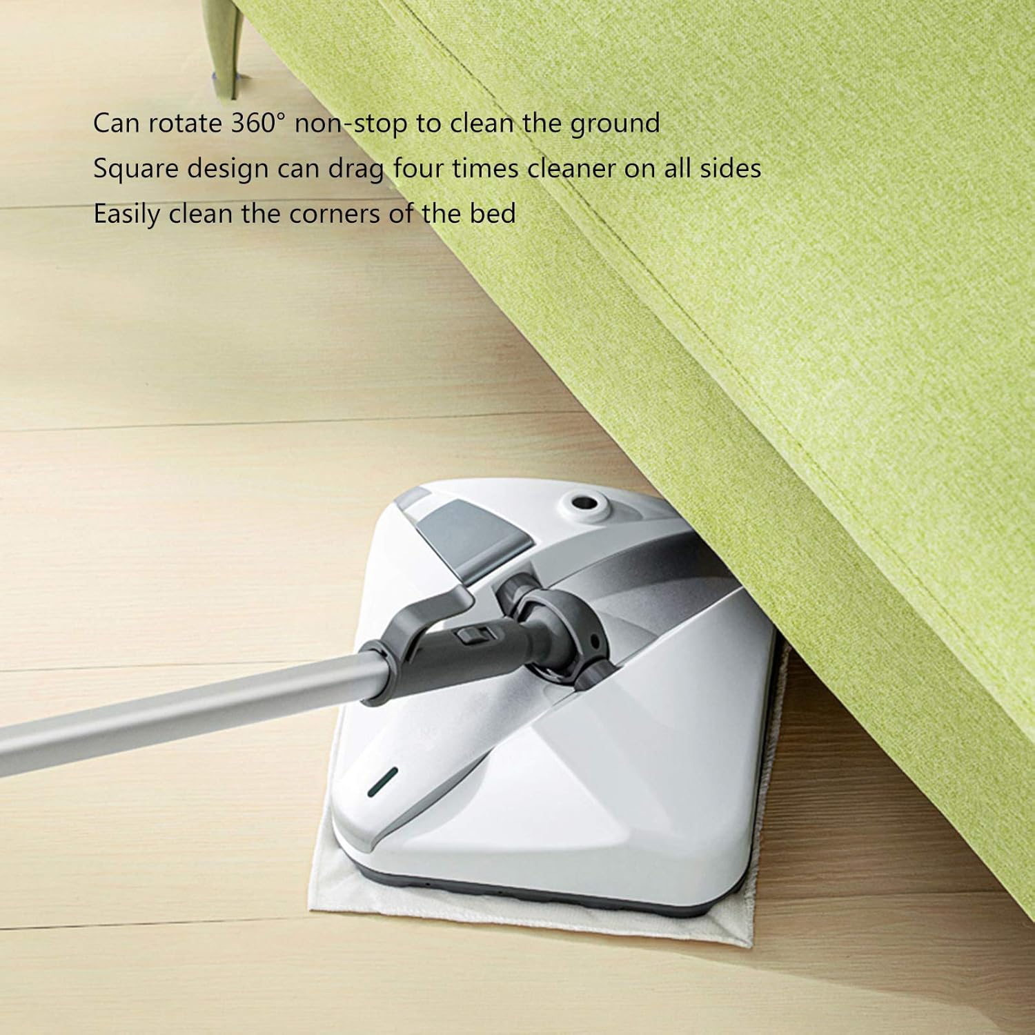 Household Steam Mop Handheld Cleaner Vertical Multi-Purpose Carpet Floor Cleaner Hard Floor and Area Carpet Carpet Rack White (White)