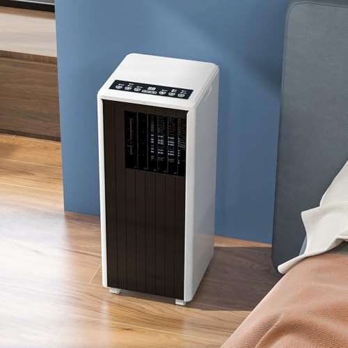 8000 BTUs Portable Air Conditioner, 3-in-1 Quiet Portable Cooling AC Up to 350 Sq.Ft. with Dehumidifier,Fan, Sleep Modes, AC Unit with Remote Control & 24H Timer, Efficient Cooling