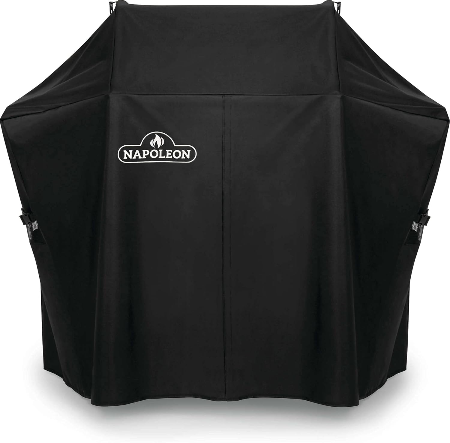 Napoleon Premium BBQ Grill Cover for Rogue 425 Series, Black, Water Resistant, UV Protected, Air Vents, Velcro Closure