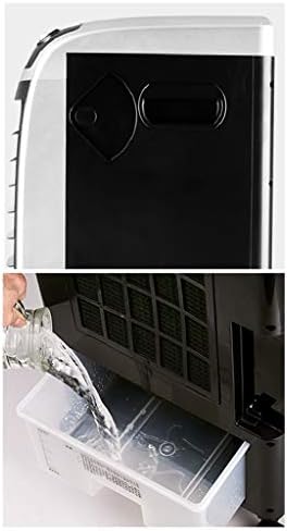 Portable Air Conditioner Fan Air Cooler, Portable Air Conditioner Evaporative With Remote Control Small Misting Humidifier Fan And Bladeless Noiseless Fan, For Office, Dorm, Room(Free Ice Tray)