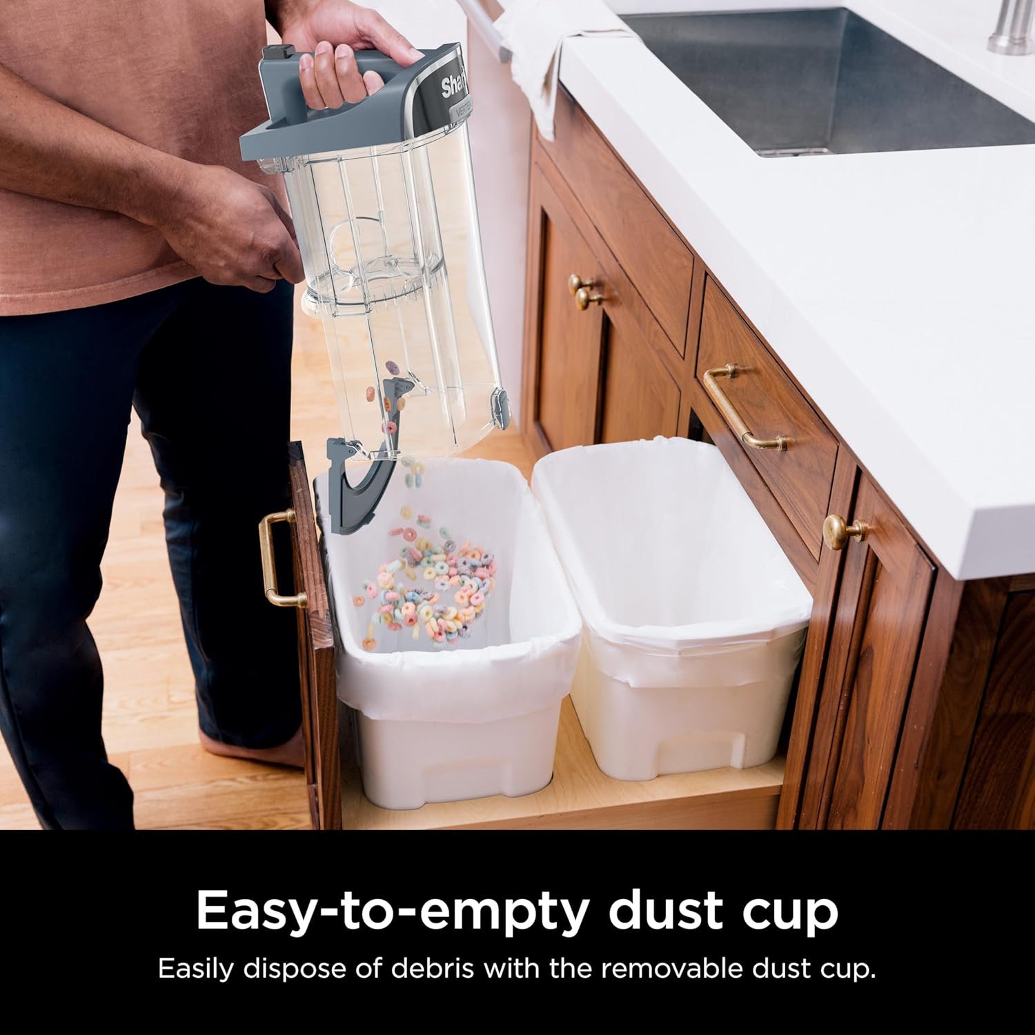 Shark Performance Powered Lift-Away Upright Vacuum, Ultra-Powerful Suction, No Hair Wrap, LED Headlights, Pet Hair Pickup, Carpets & Hardfloors, Odor Neutralizer Technology, Nordic Blue, UV2500