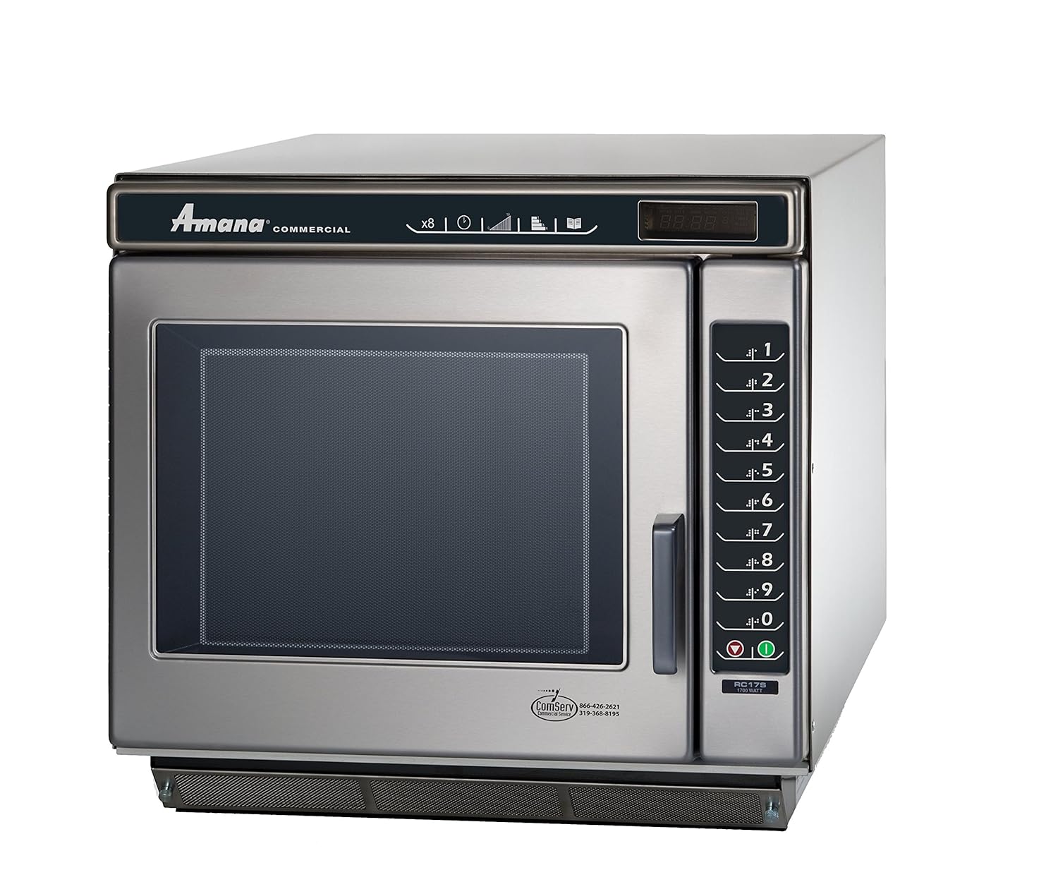 RC17S2 Amana RC Chef Line Commercial Microwave Oven, 1700W