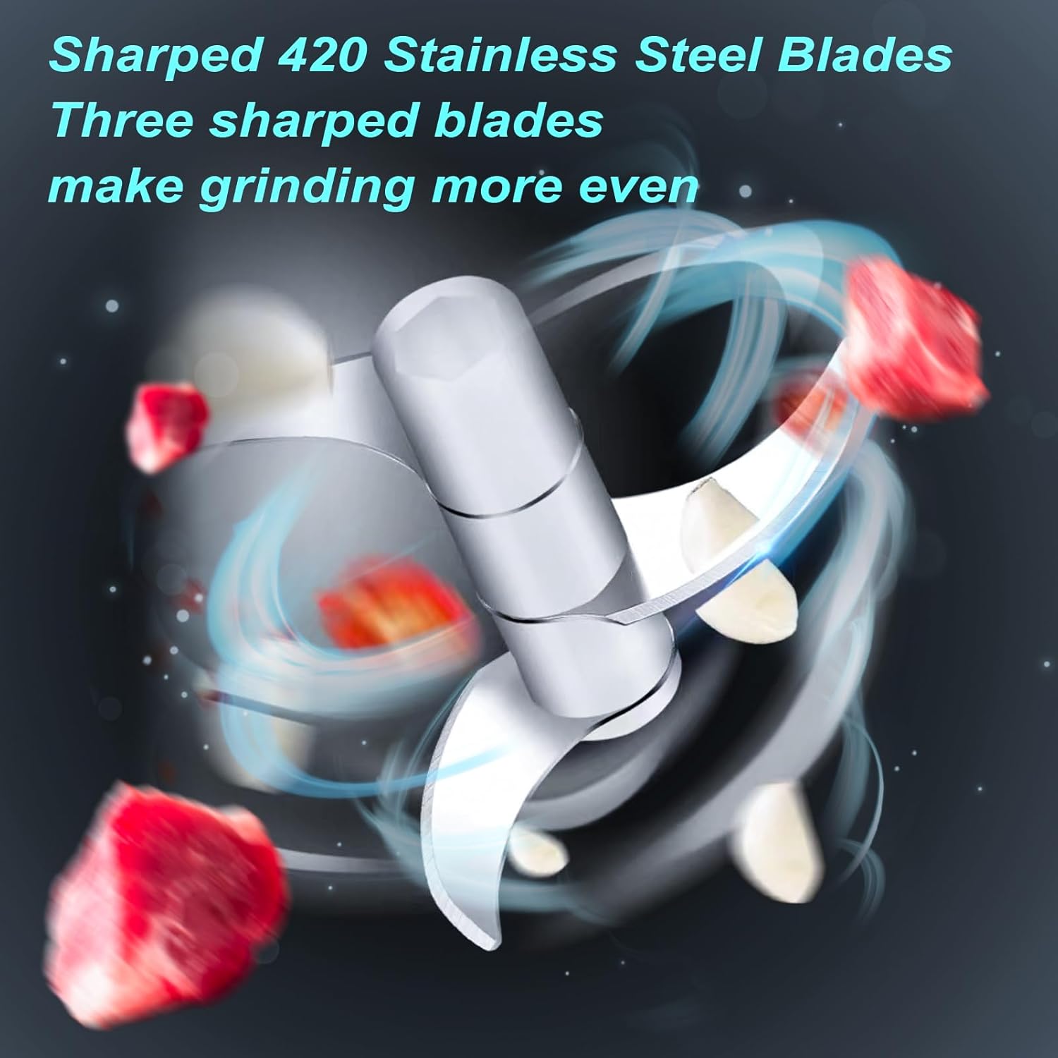 Vegetable Chopper, 100ML Electric Garlic Chopper, Rechargeable Mini Blender, Powerful Small Food Processor, Blender to Vegetable, Wireless Food Cutter for Ginger, Chili, Fruit, Meat, etc（Pink）