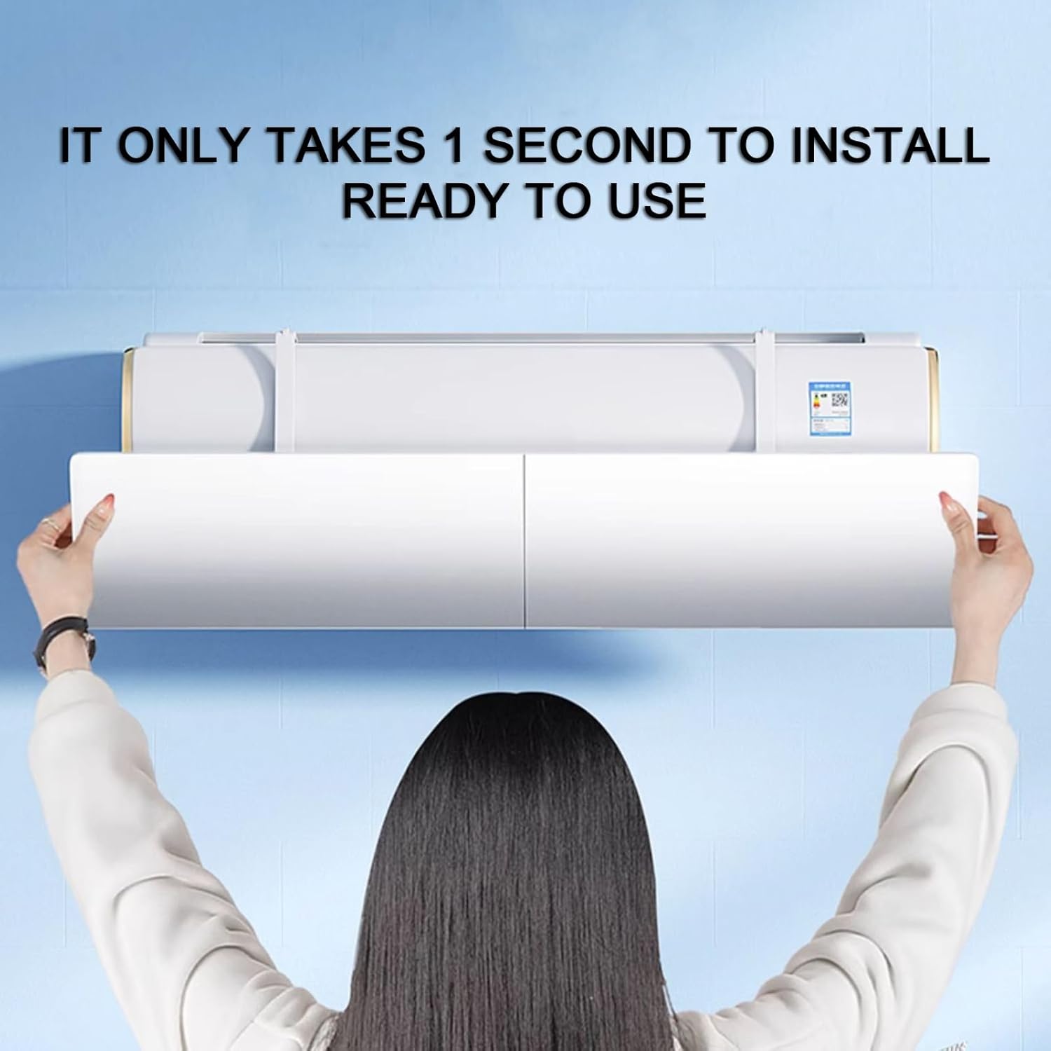 Air Conditioner Wind Deflector, Air Vent Deflector, Air Deflector Outlet Air Wing Air Cooled Baffle Wind Direction