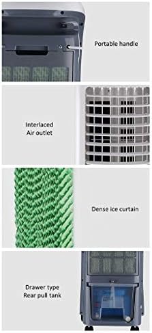 Portable Air Conditioner Fan Personal Portable Remote Control Space Air Coolers, house Single Cool Ultra Quiet Cold Air Fan