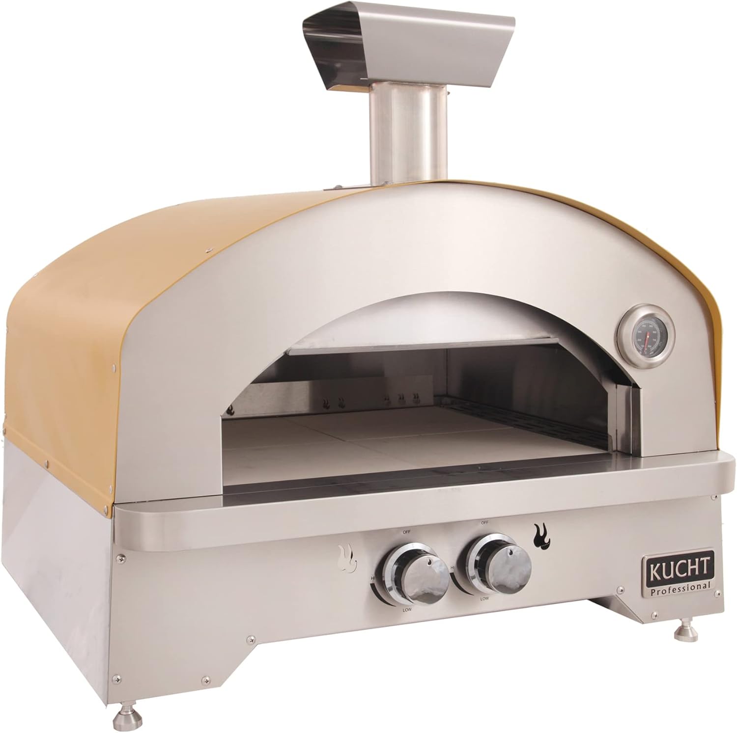 Kucht NAPOLI-Y Outdoor Pizza Oven, Extra large, Yellow