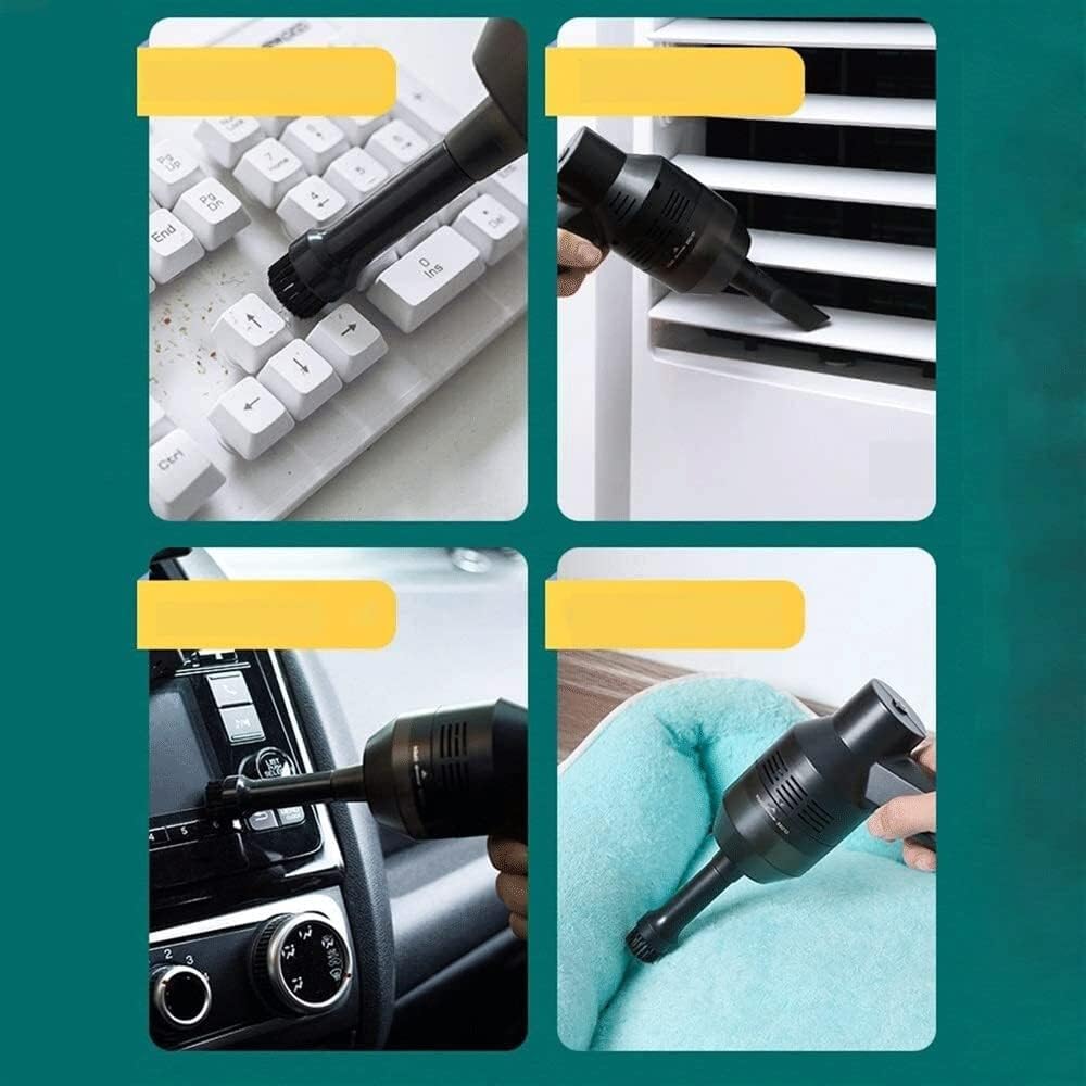 Vacuum Cleaner Household Mini Wireless Portable Vacuum Cleaner, Hand-held Large Suction Low Noise Cleaning Machine, Multi-Functional Long Life Removable Design, Cleaning Windowsill Deskto