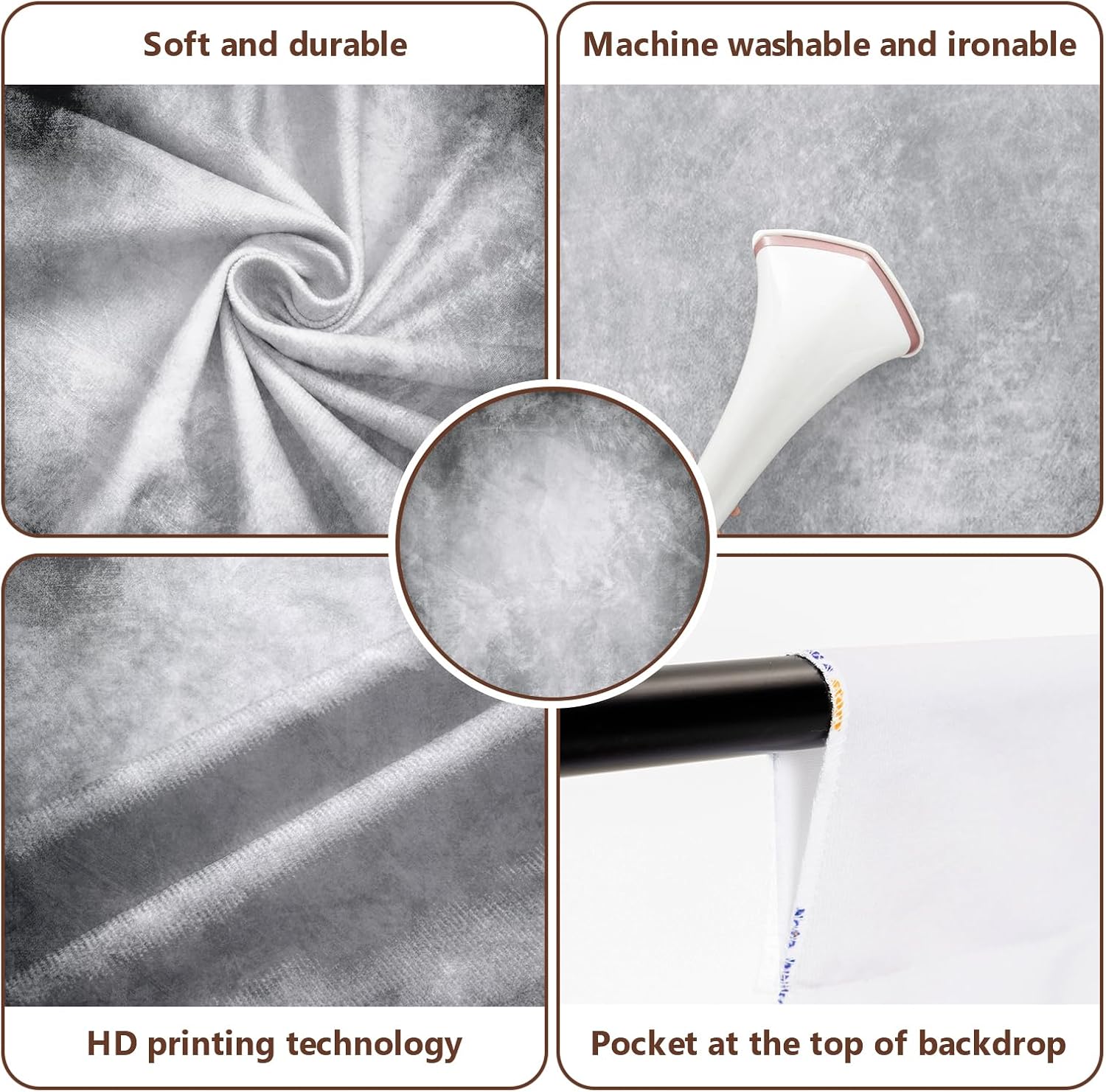 Kate Laundry Day Colorful Washing Machine Backdrop Laundry Room Backdrop Photography Background for Kids,10x6.5ft