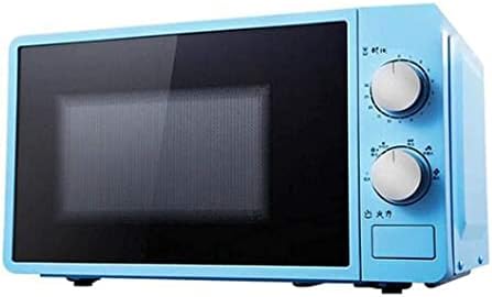 20L Small Multifunctional Microwave Oven - 220V Mechanical Rotating Kitchen Cooker for Steaming Heating Boiling Commodity Code: LXJ-6 (Color : Blue) (Blue) (Blue) Aesthetic and Practical (Blue)