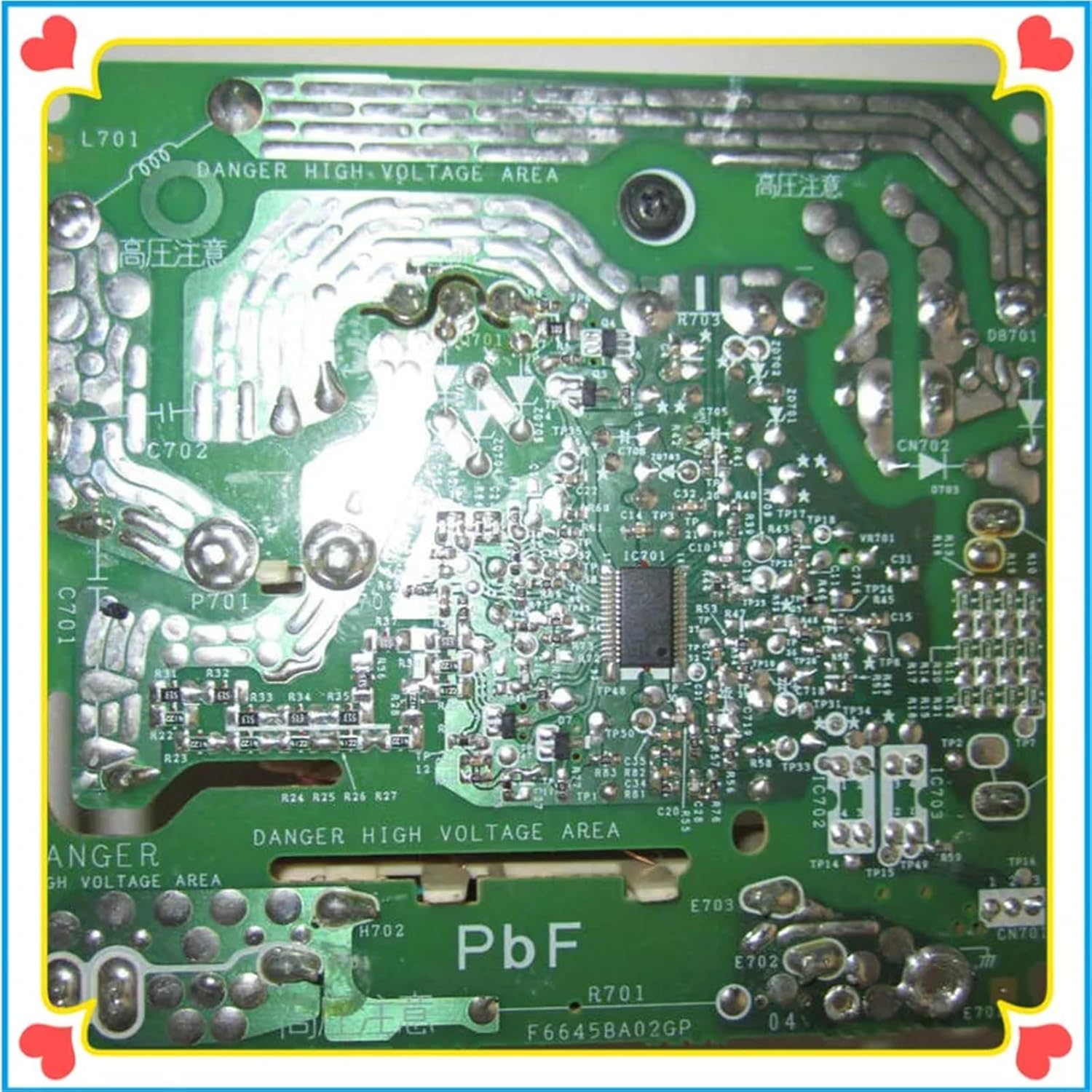 Compatible with Panasonic Microwave Oven Inverter Board F6645BA00GP F6645BA02GP F66459X90AP F66459x92ap Microwave Oven Parts 3 Pin 220V