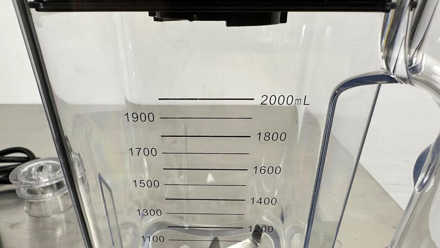 Commercial Soundproof Blender, 2000ml BPA-Free Jar, 1400W Motor, LED Display, 6 Functions, Black HS-211D ETL