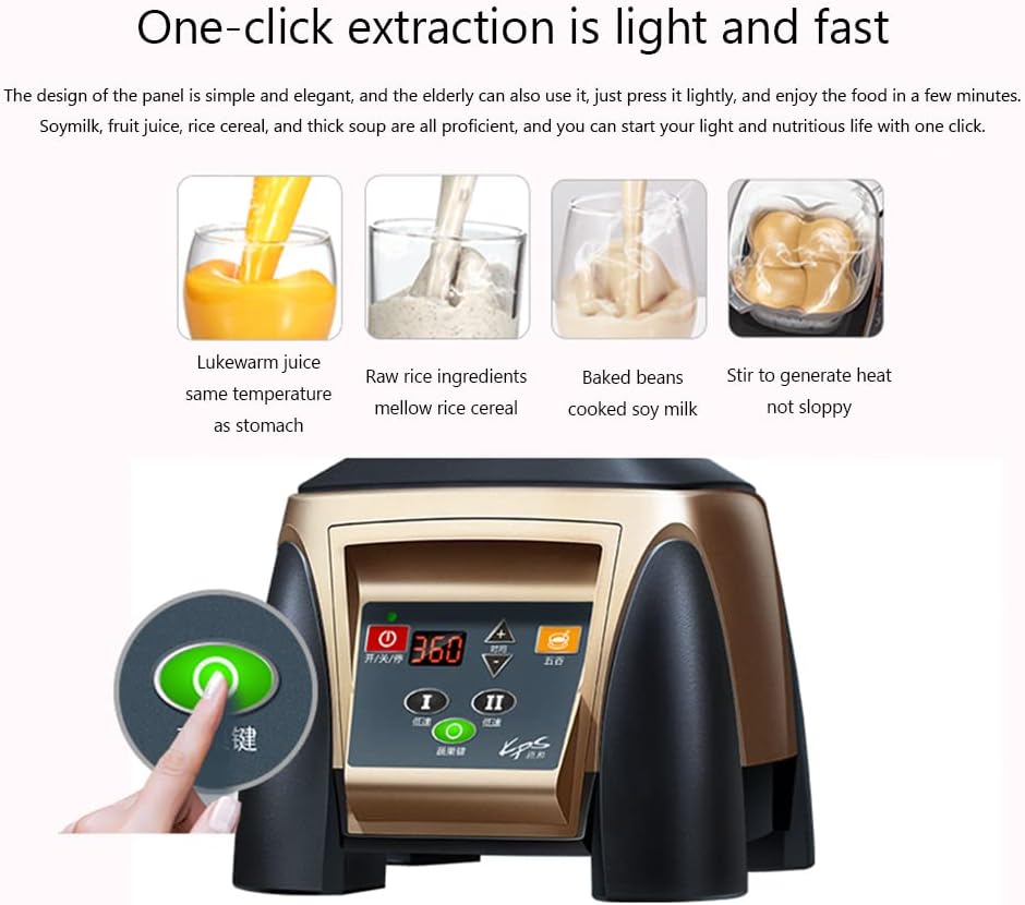 Fully Automatic Smoothie Maker, Commercial Smoothie Blender, Sturdy, Durable, Corrosion Resistant, Multipurpose, Easy to use Clean Smoothie Maker