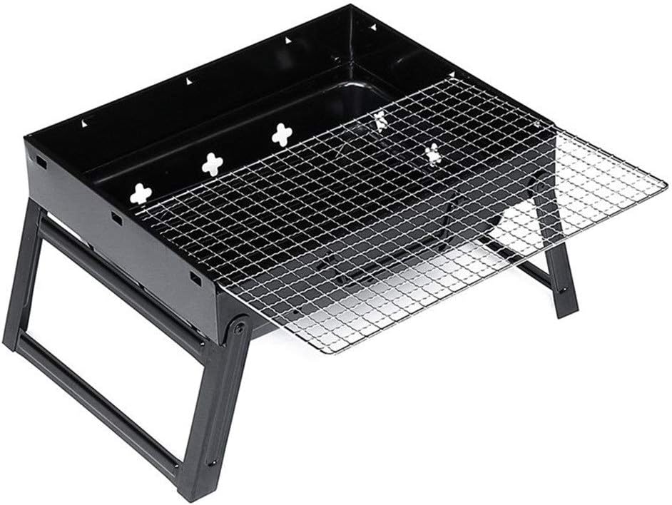 Portable Compact Charcoal BBQ Grill Cooker Bars Smoker Outdoor Camping Foldable Picnic Barbecue Tools