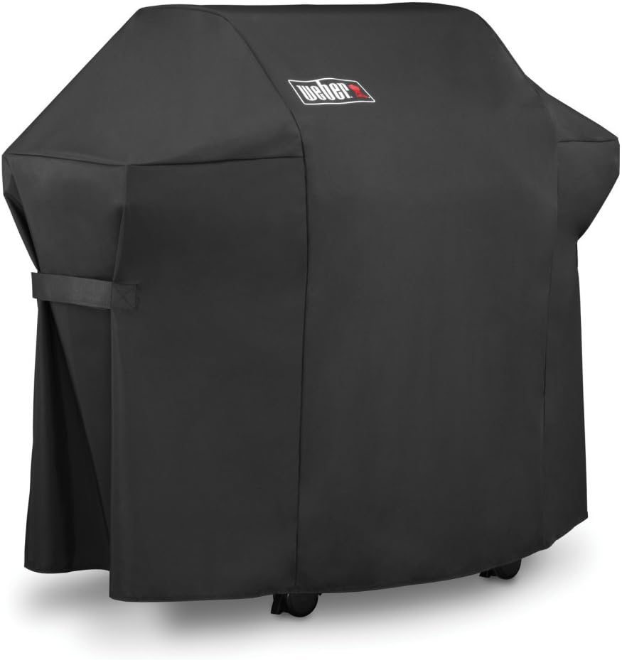 Weber Grill Cover For Spirit 220 and 300 Series, 52 x 42.8 Inch, Black