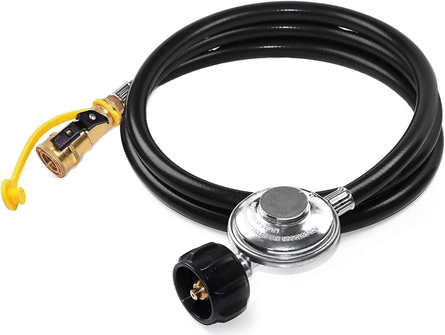 # US Quick Cont Propane Hose With Regulator 6 Ft For Olympian 5100, 5500 RV Grill