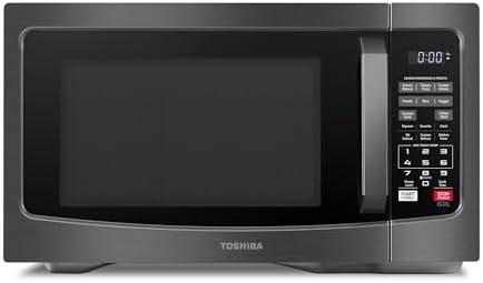 TOSHIBA EM131A5C-BS Countertop Microwave Ovens 1.2 Cu Ft, 12.4