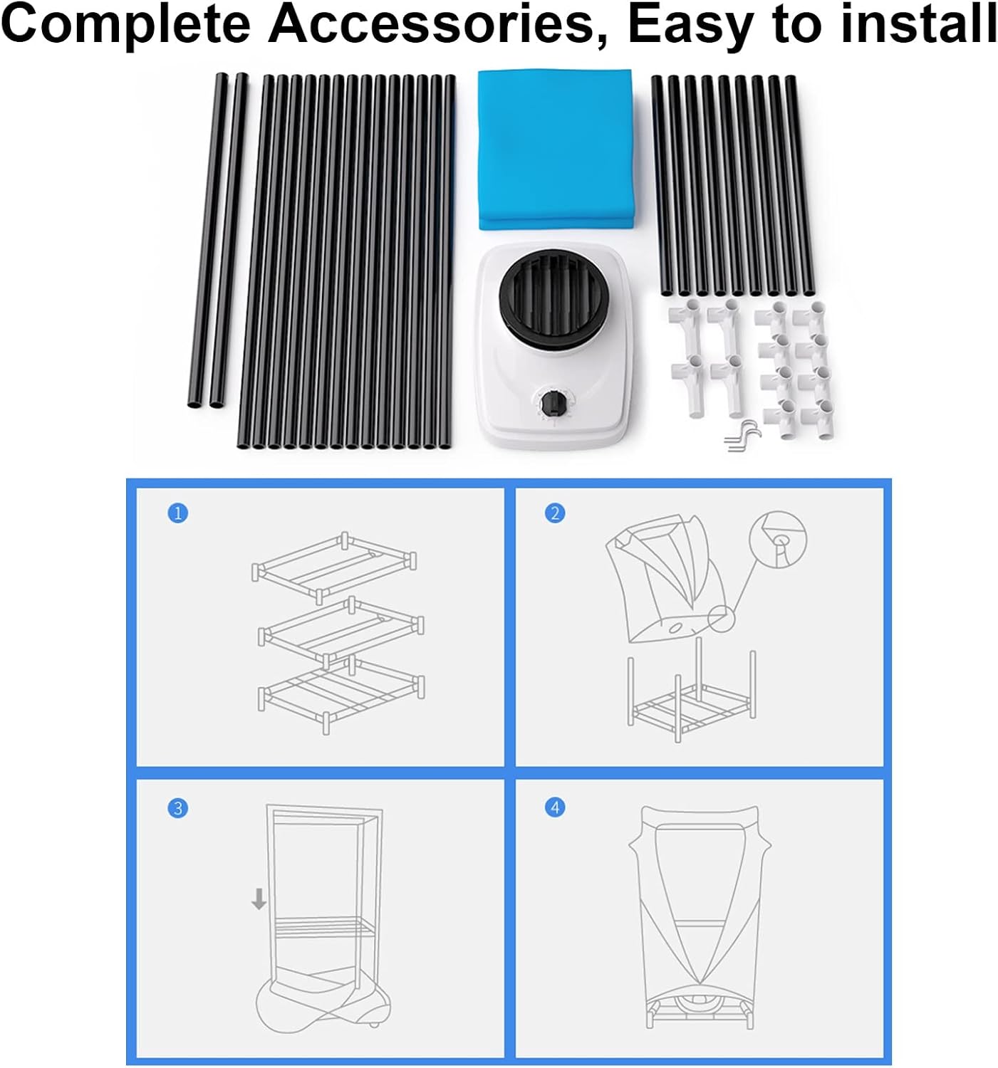 Portable Clothes Airer, Silent Electric Warm Air Dryer Clothes Drying Rack Machine, 850W Heated Clothes Dryer with Timing, 30kg Large Capacity Double Layer Dryer for Home Apartment Commercial The New