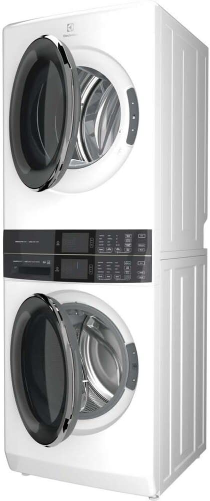 Electrolux ELTG7600A 27 Inch Wide Energy Star Certified Laundry Center with 4.5 Cu. Ft. Washer and 8 Cu. Ft. Gas Dryer with Perfect Steam™ and Predictive Dry™ - White