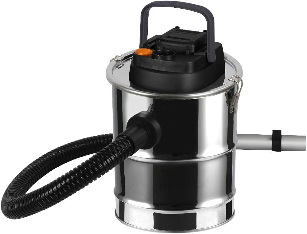 Batavia 7063509 Ash Vacuum Cleaner 18 V Maxxpack Collection • 12 L Stainless Steel Tank • Fire Resistant Aluminium Suction Hose 1 m