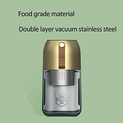 Soymilk Machine Electric Juicer Smoothie Blender Charge Soya-Bean Milk Rice Paste Maker Heat Hreservation(Gray)