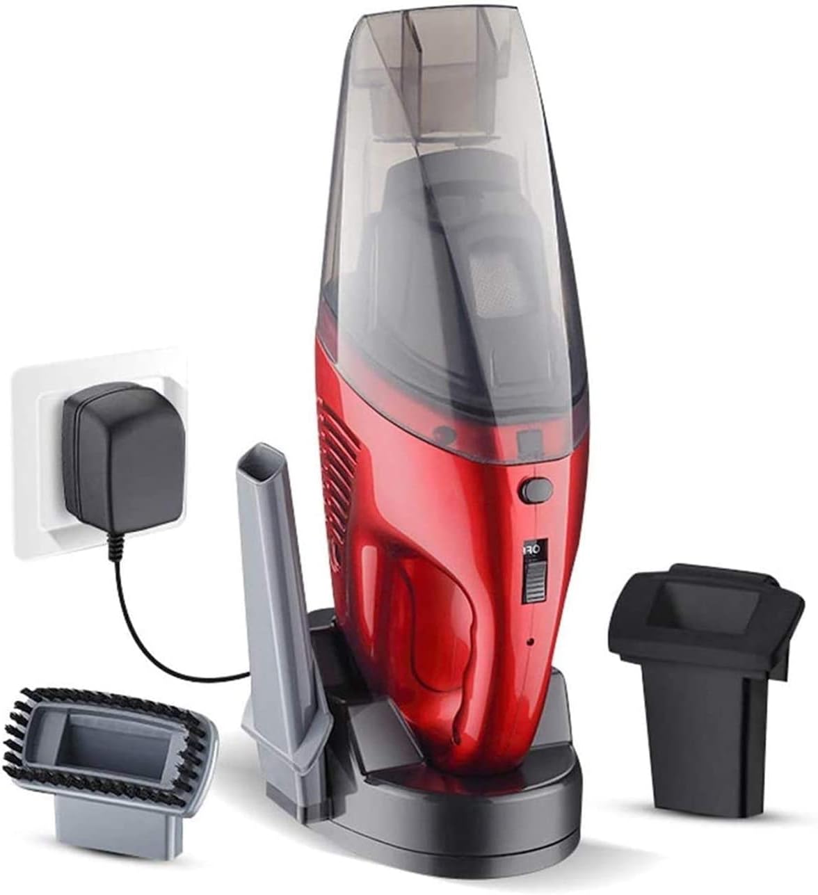 Handheld Vacuums Cordless,14.8V Lithium Powered Effortless Cleaning Hand Vacuum Cleaner, Handheld Vac Wet Dry Car (Red)