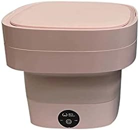 Portable Washer/Mini Washing Folding Mini Washing Machine Underwear Socks Baby Laundry Washer For Home Travel Small Washing Machine (Color : Gray, Size : US)