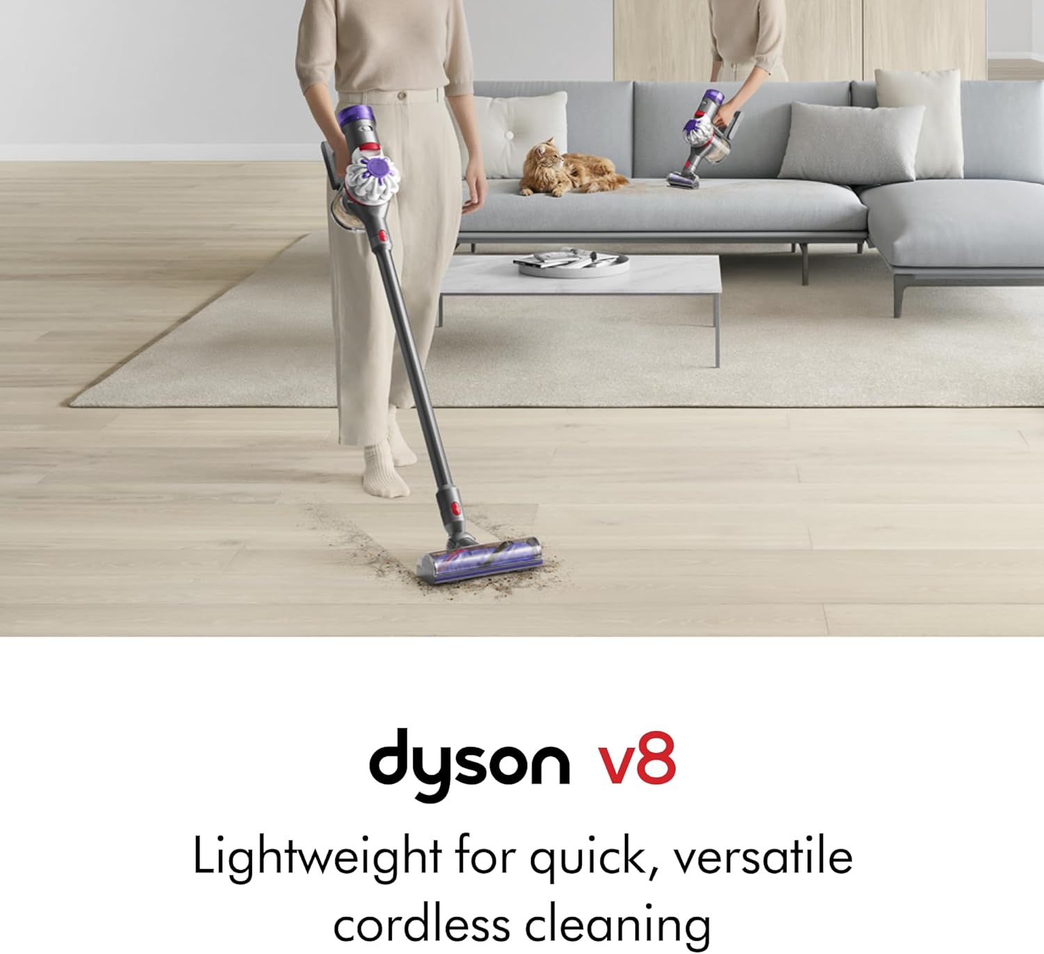 Dyson V8 Cordless Vacuum (Renewed Premium)