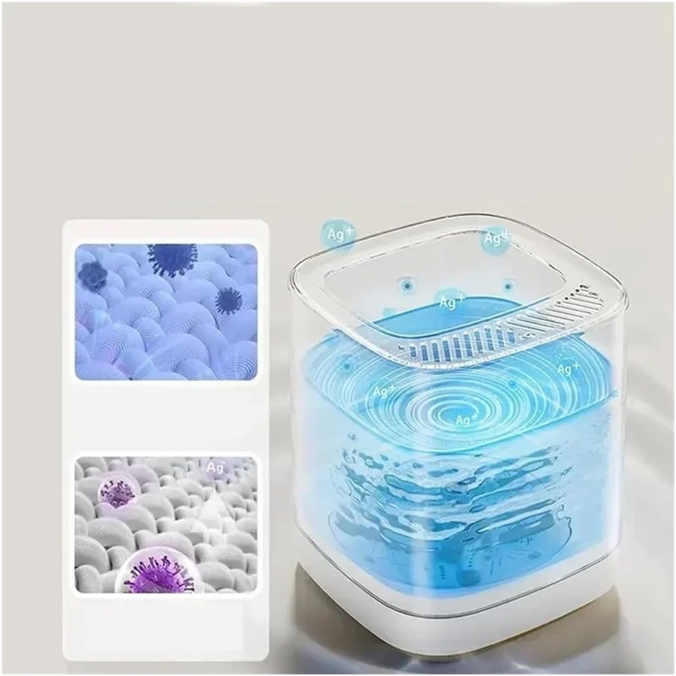 Washing Machine Underwear Small Mini Underwear Washing Machine Special Portable,for Travel,Camping, RV & Dorms
