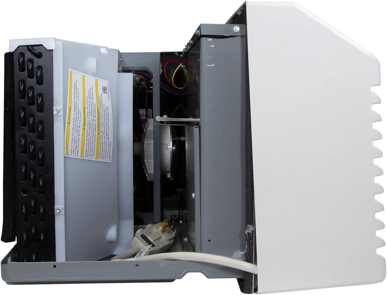 AMANA K-Series PTAC 12,000 BTU Air Conditioner Heat Pump with 3.5 kW Heater, 20 Amp plug, White - PTH123K35AXXX - A/C Unit Only