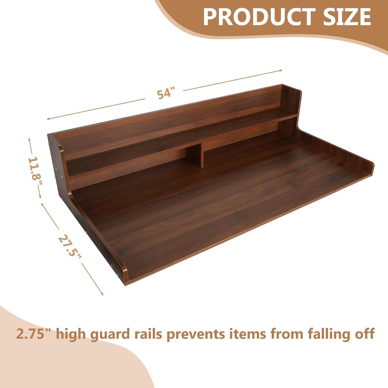 2-Tier Washer and Dryer Countertop,54