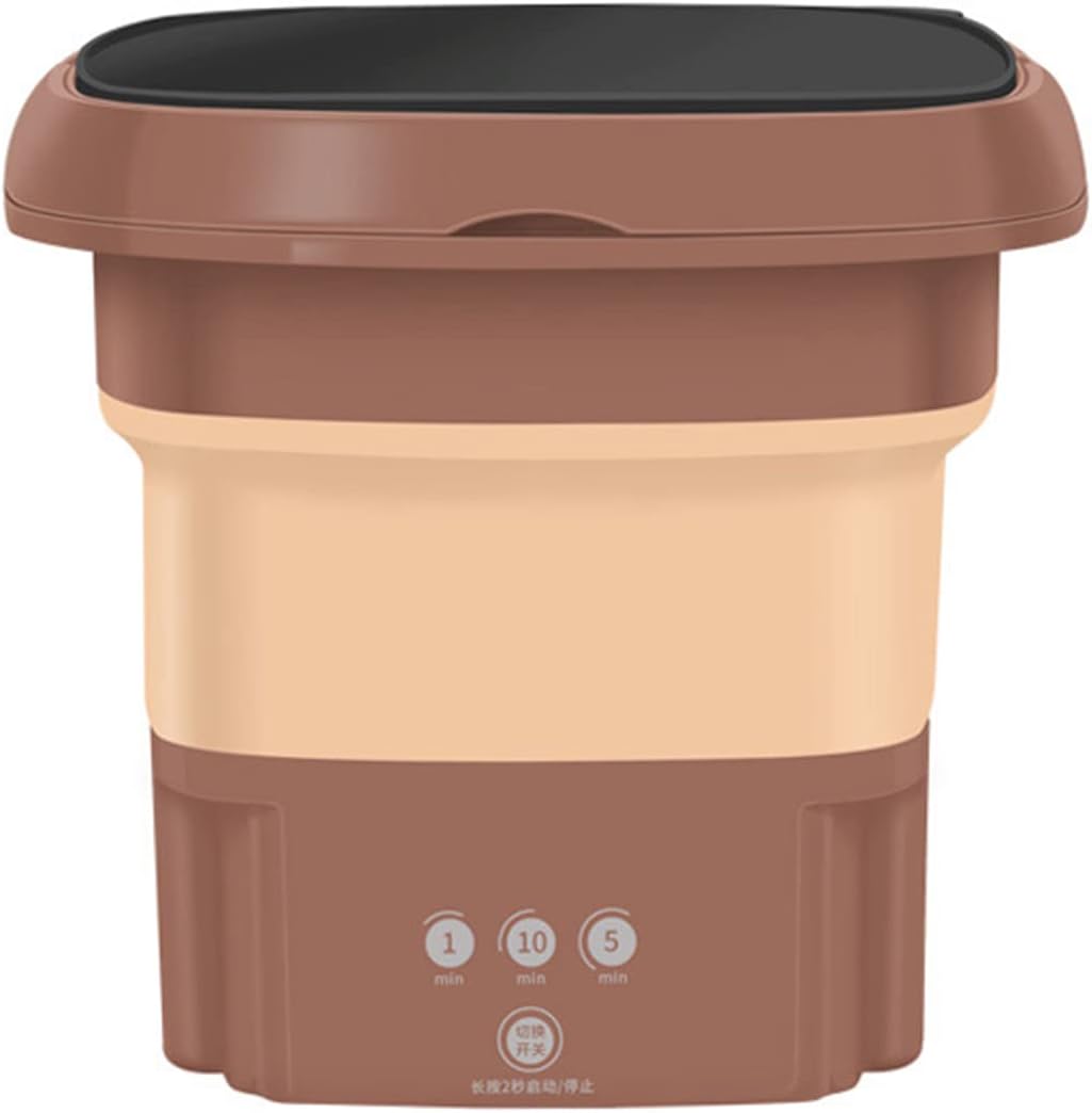 Portable Washing Machine,Foldable Mini Washing Machine,Small Washer for Baby Clothes, Underwear Or Small Items, Apartment, Dorm, Camping, RV Travel Laundry