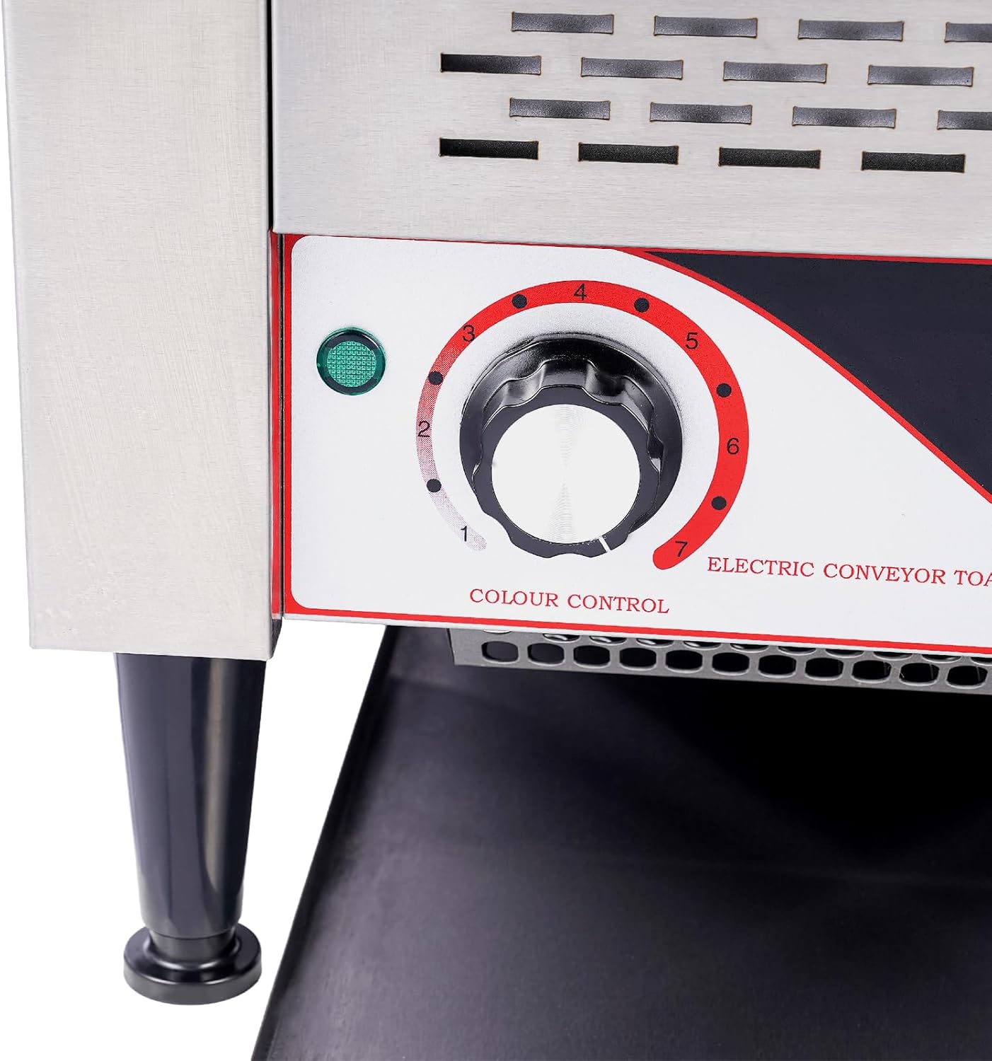 Commercial Conveyor Toaster, 300 Slices/Hour, Restaurant Coffe Shop Conveyor Toaster Warming Oven for Bun Bagel Bread