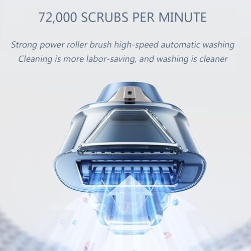 8500Pa Cordless Handheld Vacuum Cleaner - 2kg Lightweight Rechargeable Wet Dry Vacuum with Live Water Filtration