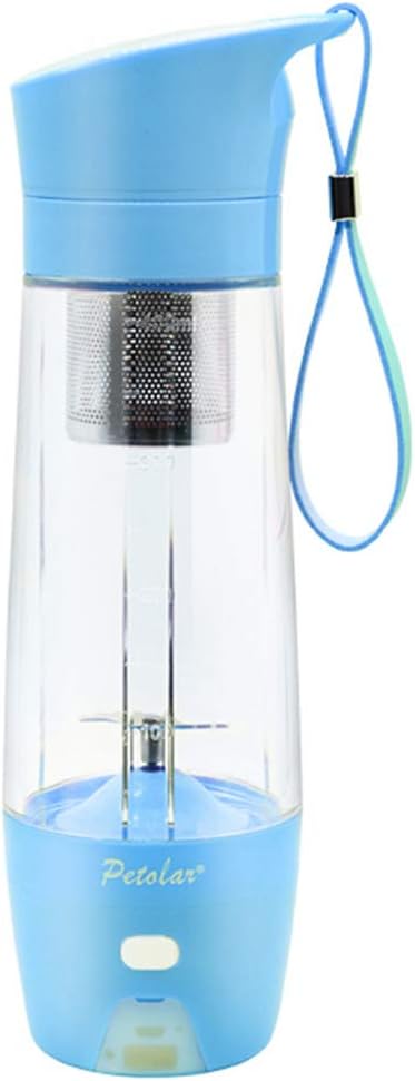 Cup Smoothie Maker, Mini USB Rechargeable Juicer Blender with 4 Stainless Steel Sharp Blades,430ML Capacity 100W Personal Smoothie Maker. Portable, A