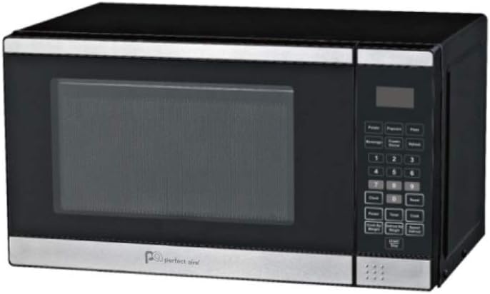 PerfectAire 0.9 cu. ft. Black Microwave 900 watt