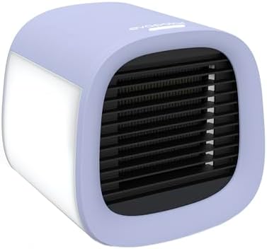 Evapolar Portable AC Unit- Small Personal Air Conditioners - Mini Evaporative Air Cooler for Desk and Camping - Swamp Cooler - Evachill, Lavanda