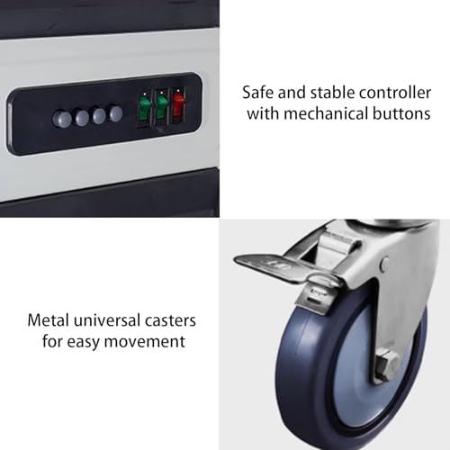 Portable Air Conditioners, Evaporative Air Cooler with 8 Ice Packs, 3 Speeds, Personal Swamp Cooler for Bedroom Home Office(76 * 52 * 160cm)