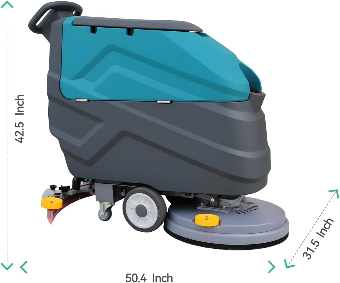 Walk Behind Floor Scrubber Machine, 22